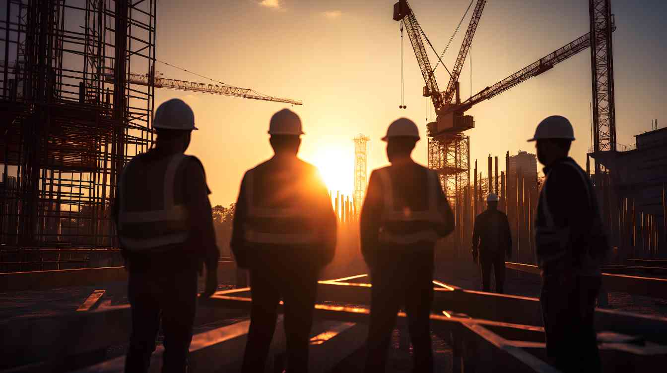 夏季安装壁挂炉的三大优势,提前准备温暖过冬(图1) 工程师团队在建筑工地工作的剪影_1717741405958.jpg