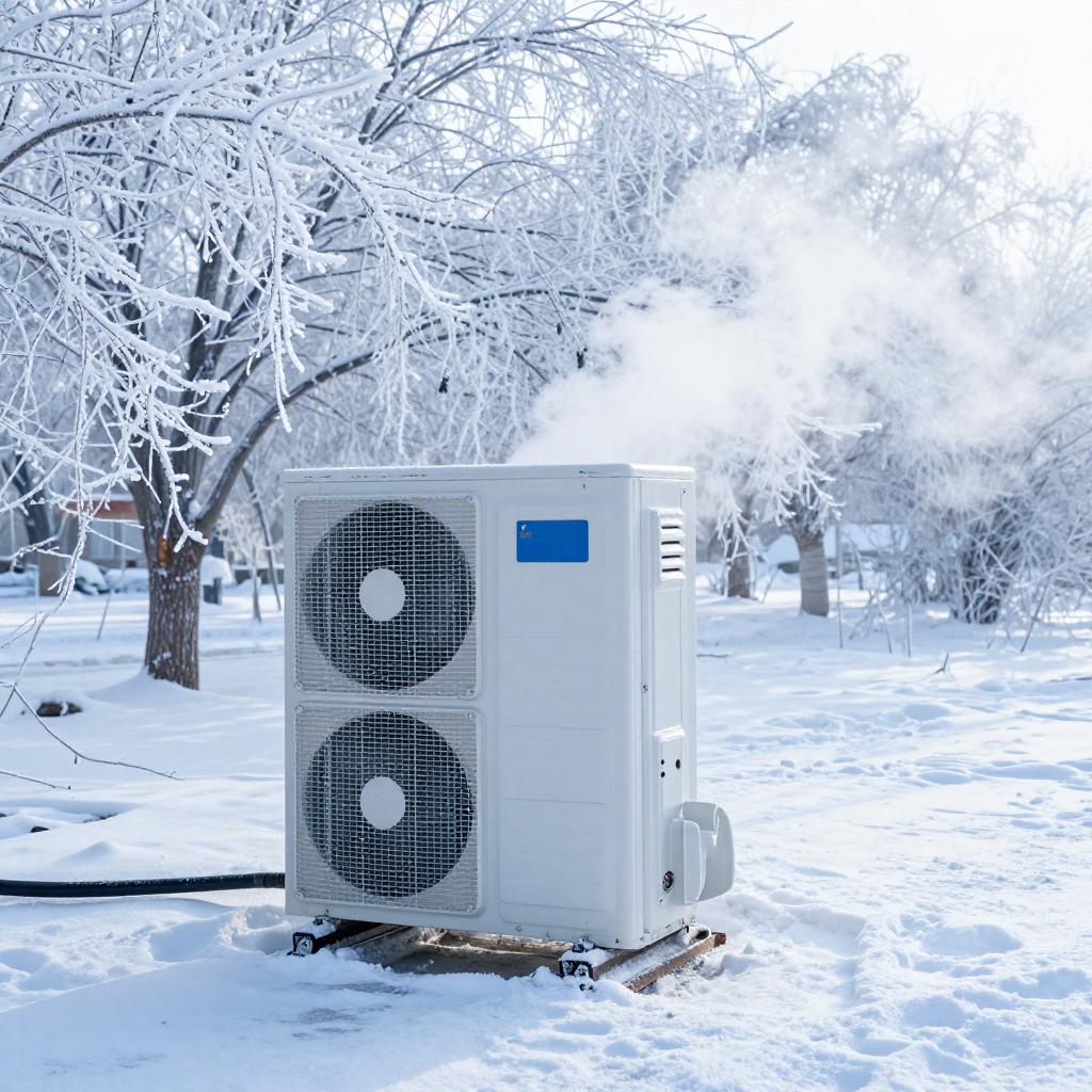 超低温空气源热泵严寒防护技巧 冬季高效运行指南(图2)