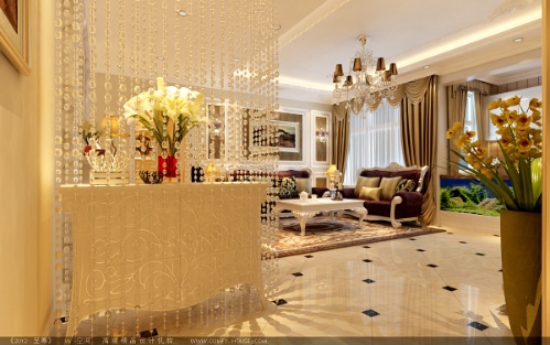 水晶帘子珠、窗帘如何点亮家居？创意设计全揭秘(图1)