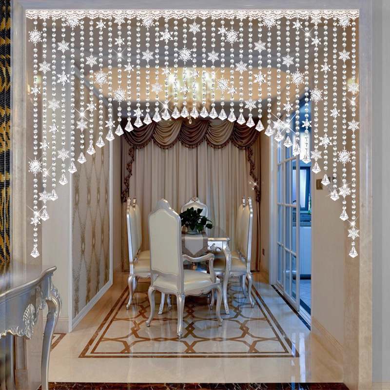 新中式艺术空间设计 | 水晶帘子珠打造东方雅韵与轻奢质感(图3) 新中式艺术空间设计 | 水晶帘子珠打造东方雅韵与轻奢质感(图3)