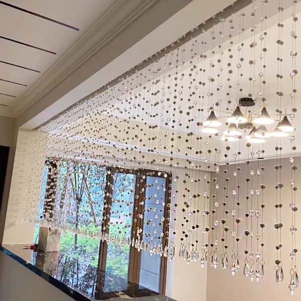 【如何运用水晶帘子珠、窗帘打造奢华空间】(图2)