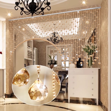 打造温馨家居环境:水晶帘子珠与窗帘的完美搭配(图1) 打造温馨家居环境:水晶帘子珠与窗帘的完美搭配(图1)