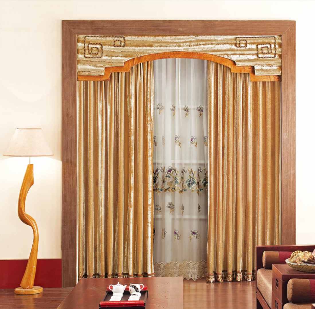 推荐中式窗帘:优雅与传统的完美结合(图2) 推荐中式窗帘:优雅与传统的完美结合(图2)